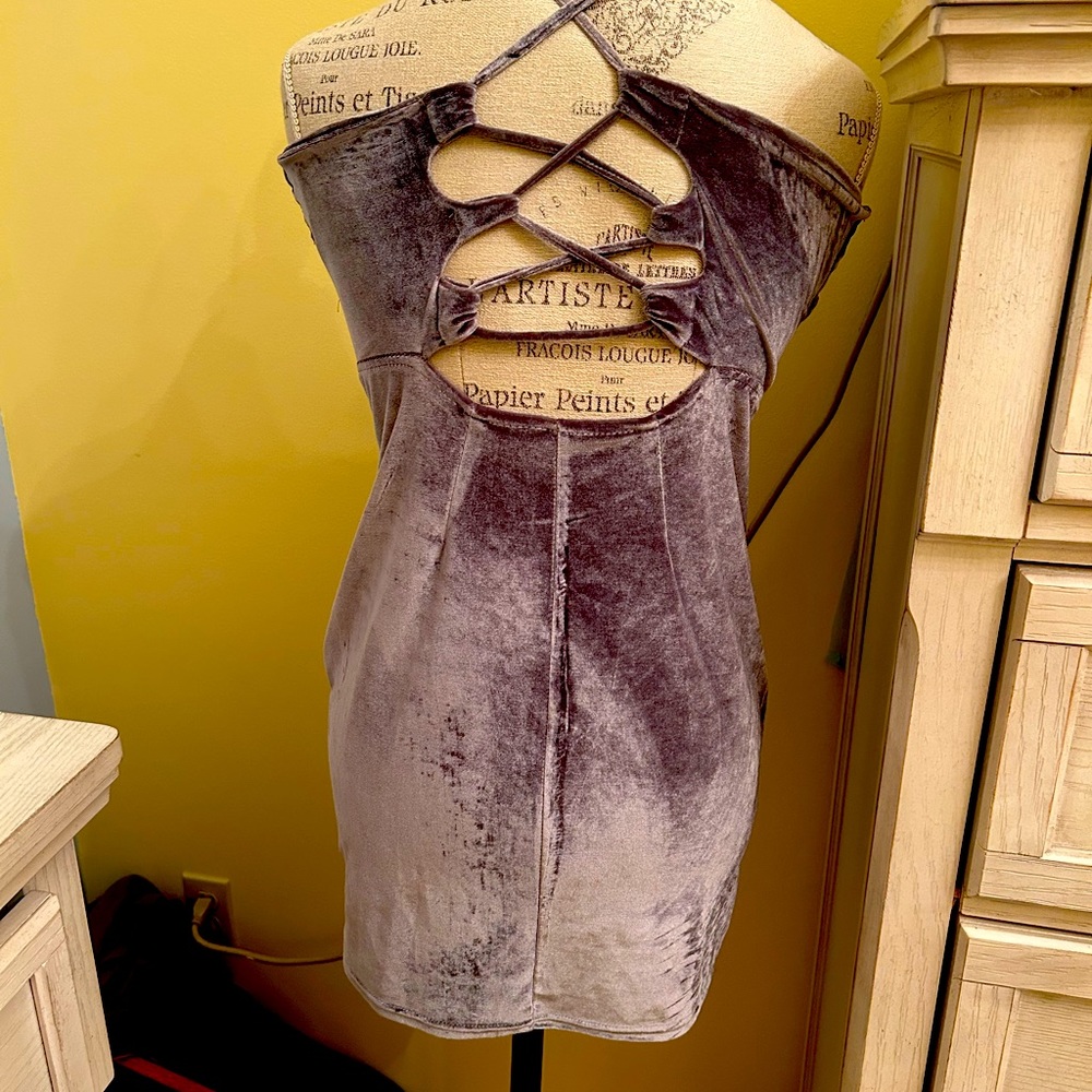 Cute Velvet Dress